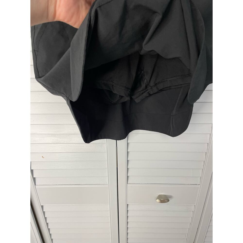 Apana black athletic pull on stretch skort pockets women's size small - Picture 3 of 5